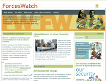 Tablet Screenshot of forceswatch.net